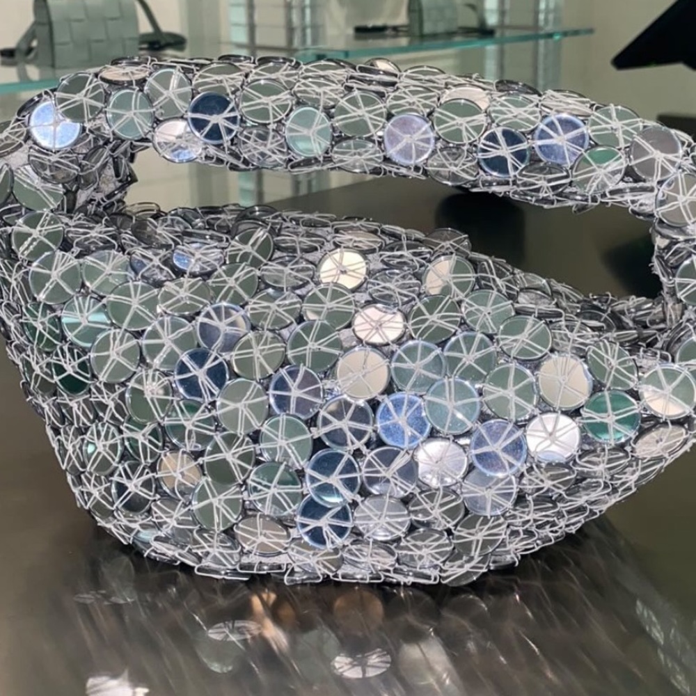 ULTRA RARE BOTTEGA VENETA JODIE MIRROR DISC BAG